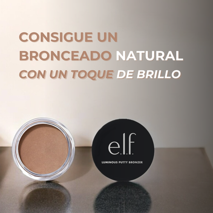 Luminous Putty Bronzer E.L.F: Bronceado Radiante y Ligero