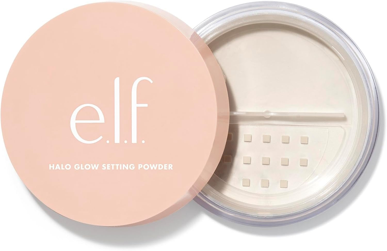 Halo Glow Setting Powder - Polvo Sedoso, Ligero, Borroso, Suaviza, Minimiza Los Poros Y Líneas Finas, 0.24 Onzas