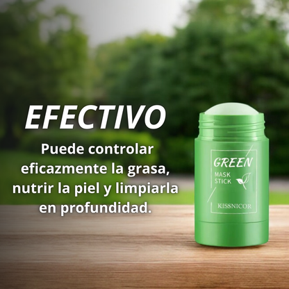 Stick Limpiador Facial de Té Verde – Purifica y Minimiza Poros