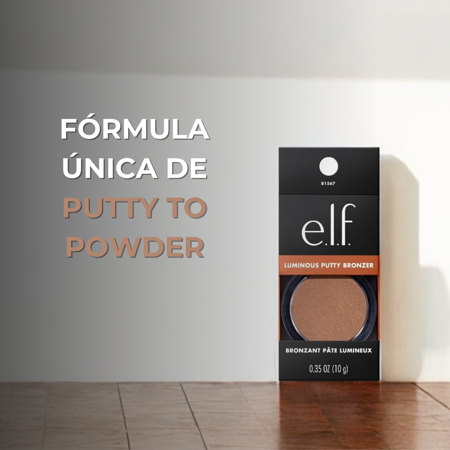 Luminous Putty Bronzer E.L.F: Bronceado Radiante y Ligero