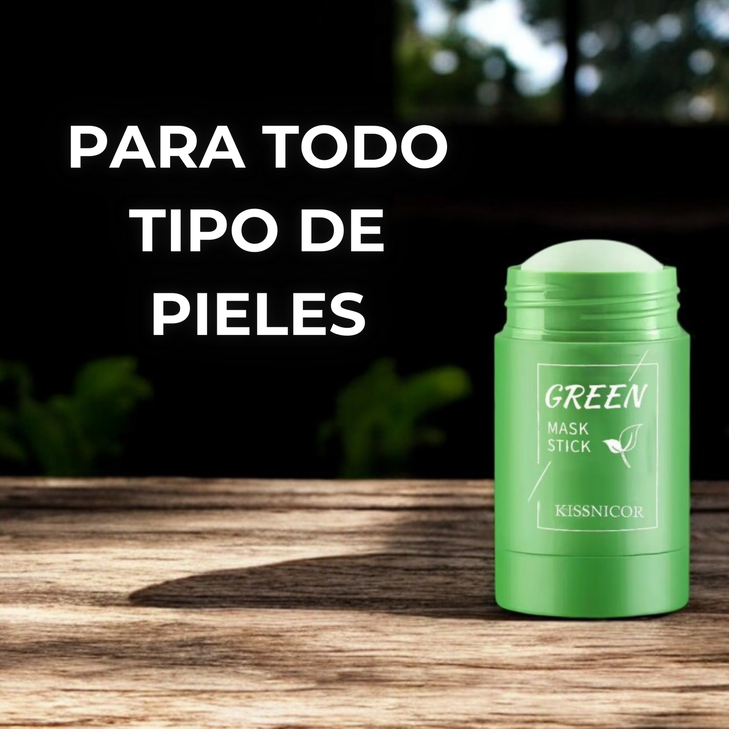 Stick Limpiador Facial de Té Verde – Purifica y Minimiza Poros