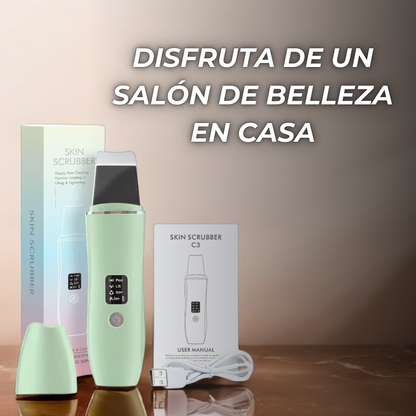 Depurador de Piel Ultrasónico 4 en 1 – Limpieza Profunda y Lifting Facial